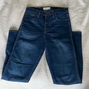 Madewell 10” high rise skinny jean